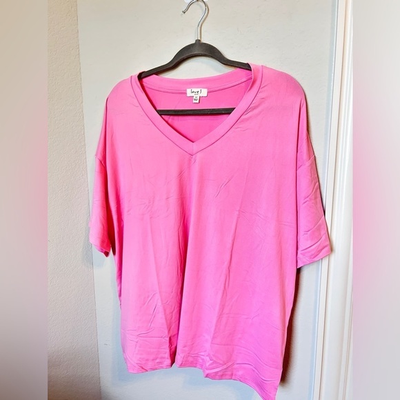 Pink 2 Piece Lounge Set 2X - Picture 2 of 6